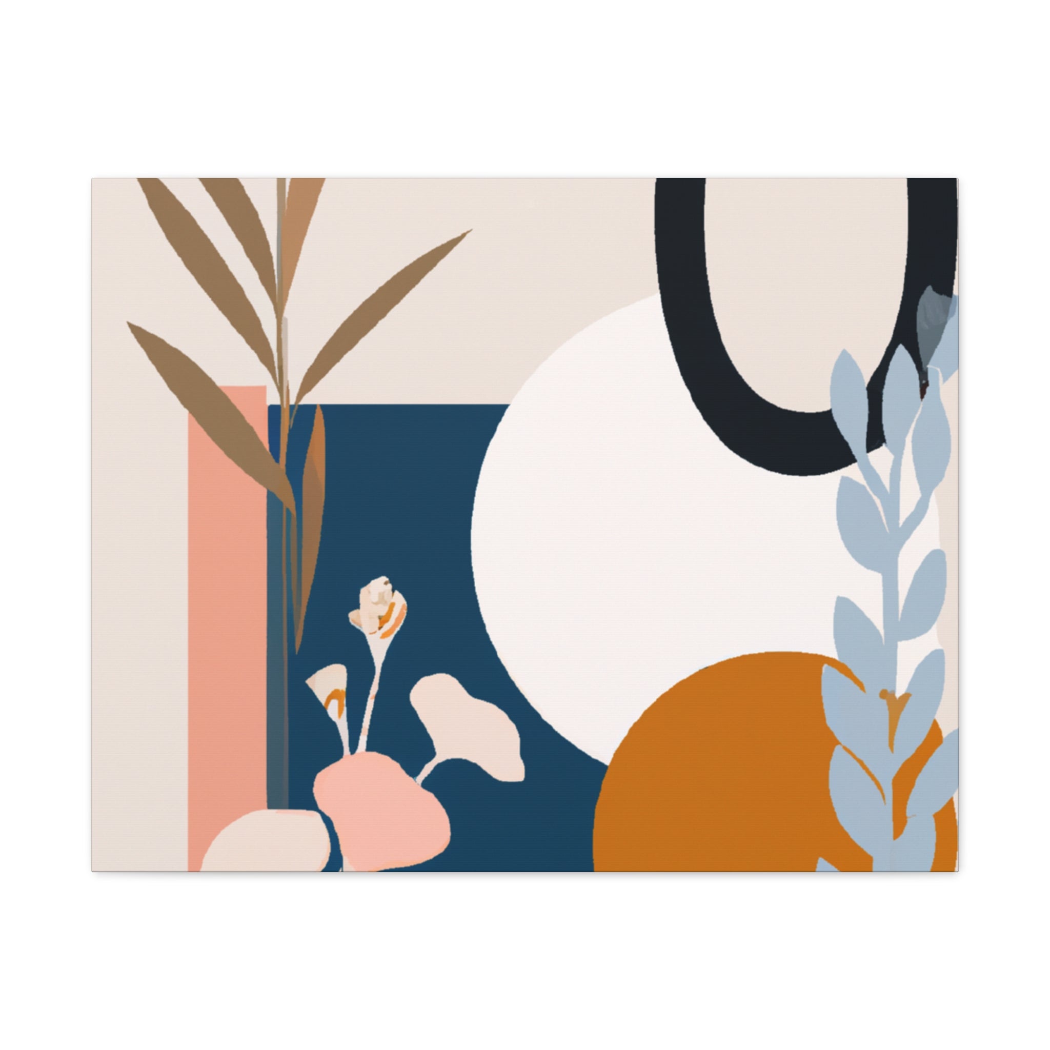 Adelaide da Vinci Vibrant Abstract Canvas Art - Modern Living Room Decor